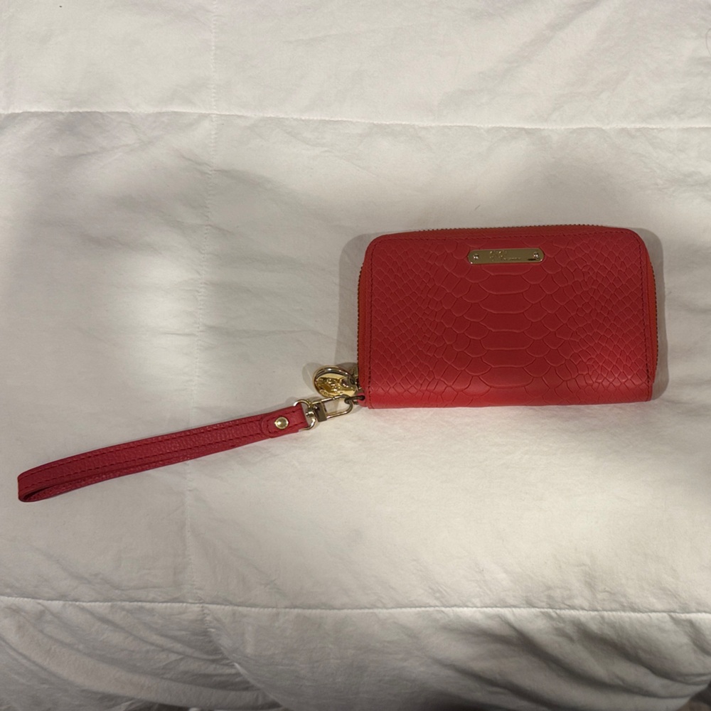 GiGi New York Red Wristlet Wallet